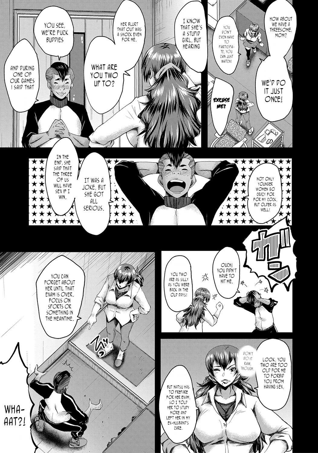 Hentai Manga Comic-My friend stole away both my childhood friend and my mother-Chapter 4-5